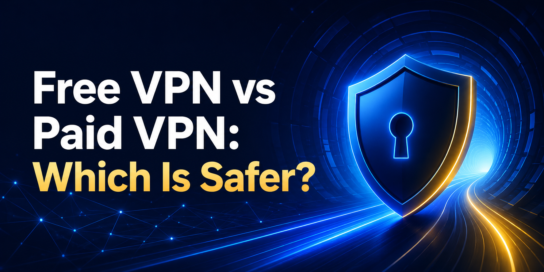 Free VPN vs Paid VPN: Which Is Safer? feature image