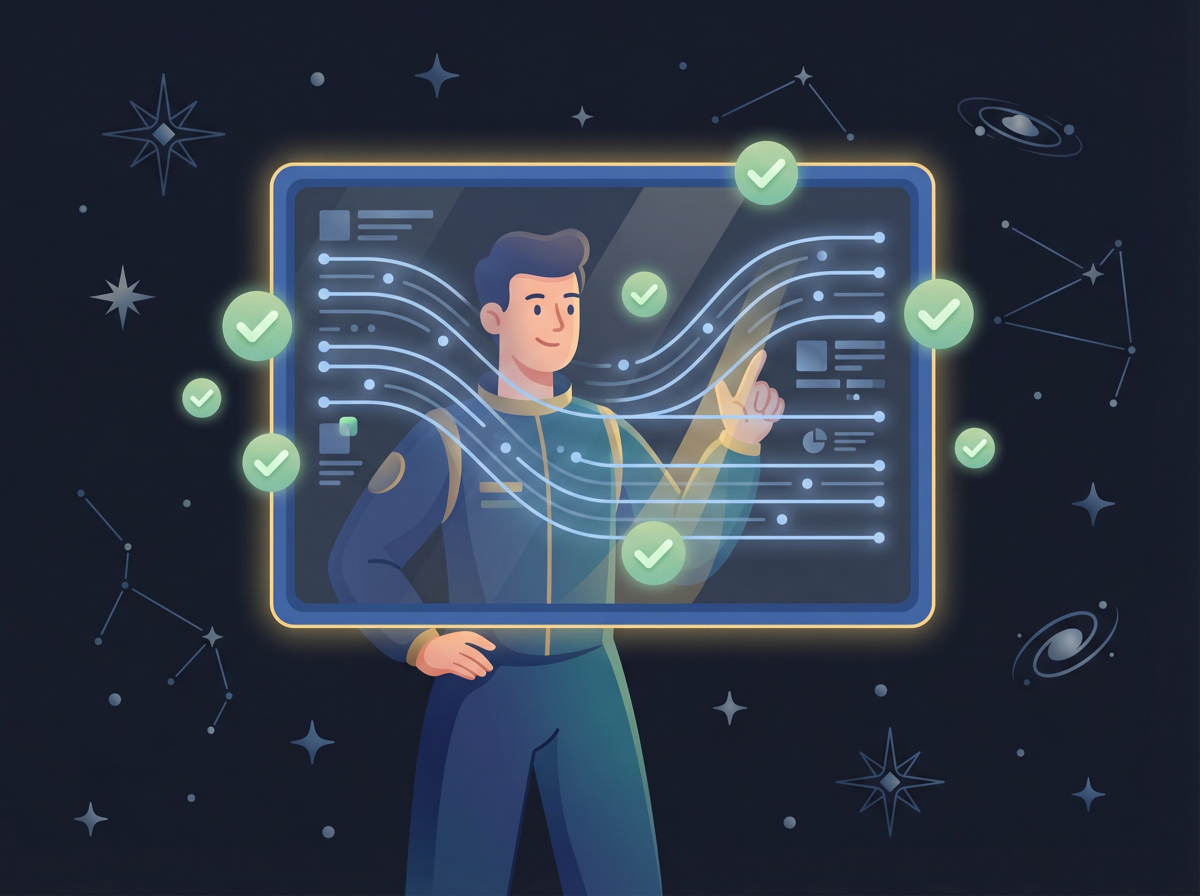 Transparency dashboard illustration